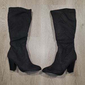 Forever | Women's Soft Layer Black High Knee Boots